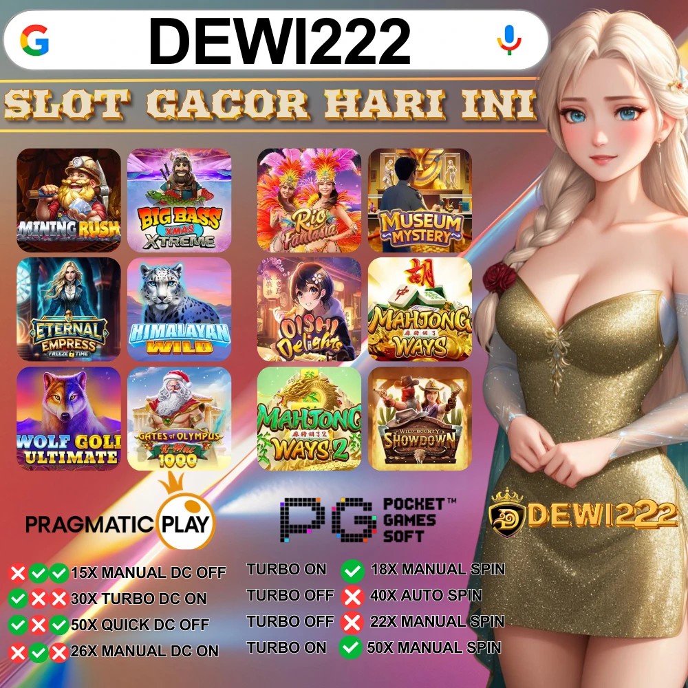 DEWI222 Toto Slot Gacor Terbaik 2025 Resmi & Paling Terpercaya!